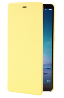 Чехол книжка для смартфонов Xiaomi Mi4i/с Yellow