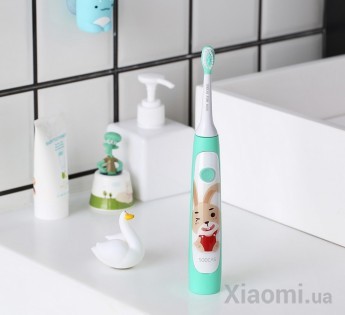 Умная зубная электрощетка для детей Xiaomi SOOCAS C1 Children Electric Toothbrush Green