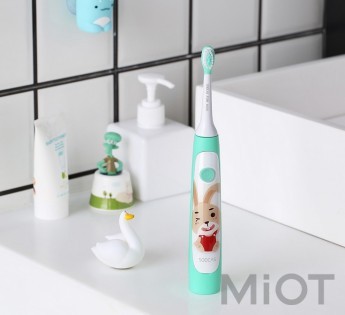 Розумна зубна електрощітки для дітей Xiaomi SOOCAS C1 Children Electric Toothbrush Green