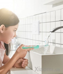 Умная зубная электрощетка для детей Xiaomi SOOCAS C1 Children Electric Toothbrush Green