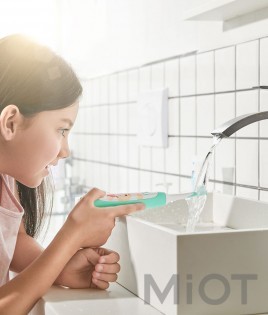 Розумна зубна електрощітки для дітей Xiaomi SOOCAS C1 Children Electric Toothbrush Green
