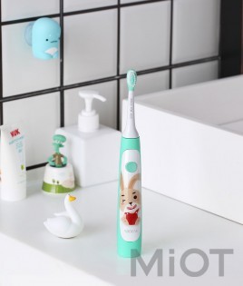 Розумна зубна електрощітки для дітей Xiaomi SOOCAS C1 Children Electric Toothbrush Green