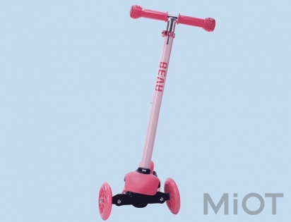 Дитячий самокат Xiaomi BEVA Pink
