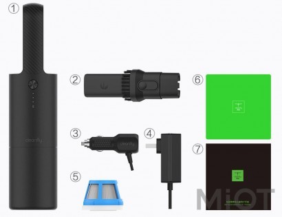 Автомобільний пилосос Xiaomi CleanFly Vehicle Portable Vacuum Cleaner Black Xiaomi CleanFly-FVQ