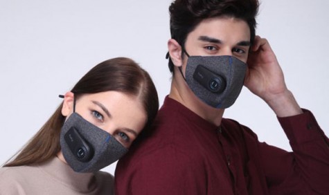 Маска для очищення повітря Xiaomi Purely Fresh Air Mask Gray (HZSN001)