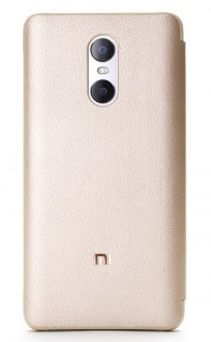 Чохол книжка з віконцем до смартфонів Xiaomi Redmi Pro Gold 1162500027