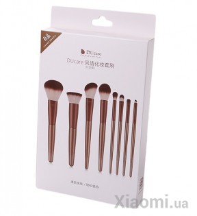 Набор кисточек для макияжа Xiaomi DUcare Style makeup brush 8 sticks D802-B-XM