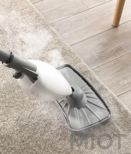 Стерилізаційний паровий Підлогонатирач/Електрошвабра Xiaomi Deerma Steam Mop White ZQ100