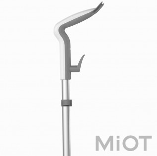 Стерилізаційний паровий Підлогонатирач/Електрошвабра Xiaomi Deerma Steam Mop White ZQ100