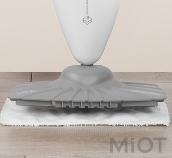 Стерилізаційний паровий Підлогонатирач/Електрошвабра Xiaomi Deerma Steam Mop White ZQ100