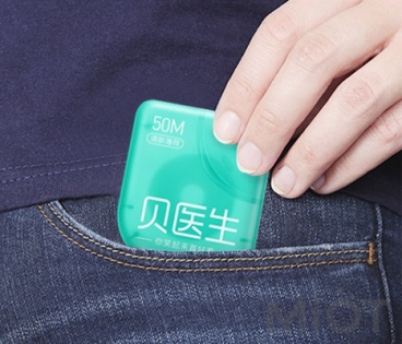 Зубная нитка Xiaomi DOCTOR B (3 шт. по 50 м)