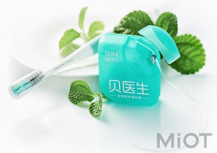 Зубная нитка Xiaomi DOCTOR B (3 шт. по 50 м)