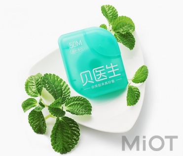 Зубная нитка Xiaomi DOCTOR B (3 шт. по 50 м)
