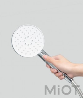 Насадка і шланг для душа Xiaomi DiiiB Big white shower hose set DXHS001