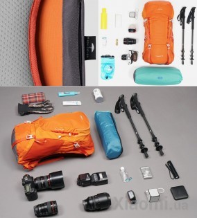 Туристический рюкзак Xiaomi Early Wind HC Outdoor Mountaineering Bag Orange 38L HW110101