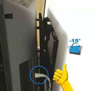 Кронштейн EverMounts для Xiaomi Mi TV 30-60" Black (EMP-3060ST)