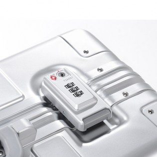 Чемодан Xiaomi Runmi 90 Ninetygo Smart Metal Suitcase 20" Silver (6970055340243)