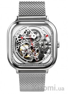Часы CIGA Design full hollow mechanical watches Silver
