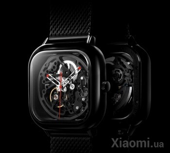 Часы CIGA Design full hollow mechanical watches Black