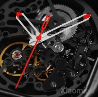 Часы CIGA Design full hollow mechanical watches Black