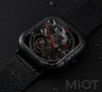 Годинник CIGA Design full hollow mechanical watches Black
