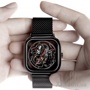 Часы CIGA Design full hollow mechanical watches Black