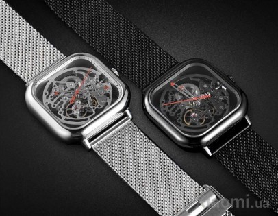 Часы CIGA Design full hollow mechanical watches Black