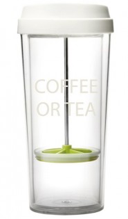 Склянка coffee or tea Xiaomi Emoi H1097 White/Green 480 мл
