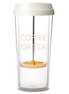 Склянка coffee or tea Xiaomi Emoi H1097 White/Orange 480 мл
