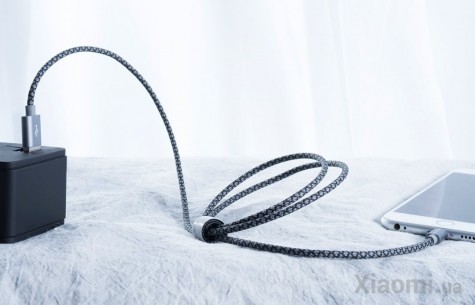 Кабель Xiaomi Guildford Lightening MFI Certified Apple Data Cable 100 cm Grey
