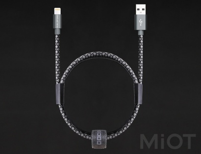 Кабель Xiaomi Guildford Lightening MFI Certified Apple Data Cable 100 cm Grey