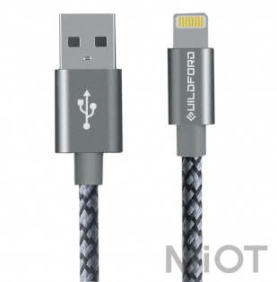 Кабель Xiaomi Guildford Lightening MFI Certified Apple Data Cable 100 cm Grey