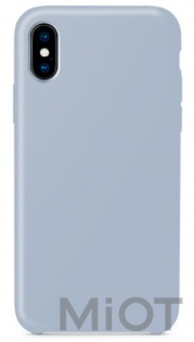 Чохол накладка Xiaomi Guildford Liquid Silicone Magnetic Plug iPhone X Grey