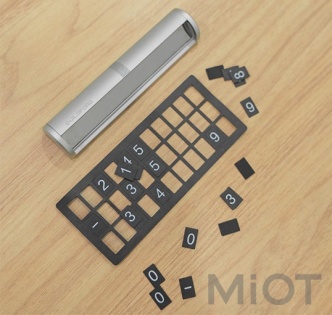 Тимчасова карта парковки Xiaomi Guildford Temporary Parking Card Silver