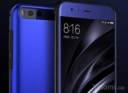 Чехол бампер Xiaomi Guildford для смартфонов Mi 6 Blue