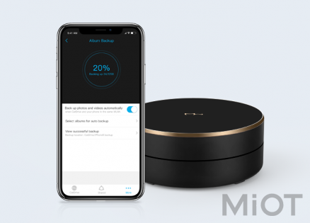 Розумний жорсткий диск Xiaomi HALOS CatDrive 1TB Black/Gold C1-P3-1T