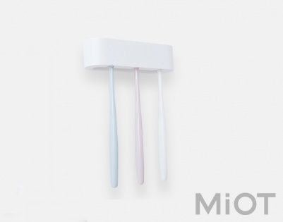 Набір настінних тримачів для ванної кімнати Xiaomi Happy Life Bathroom set 5pcs White