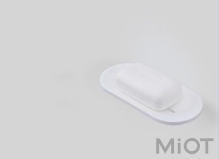 Набір настінних тримачів для ванної кімнати Xiaomi Happy Life Bathroom set 5pcs White