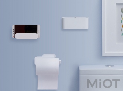 Набір настінних тримачів для ванної кімнати Xiaomi Happy Life Bathroom set 5pcs White