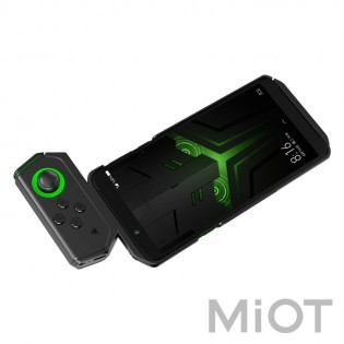 Чохол бампер Xiaomi Helo for Black shark Single Slide Protection Case Black/Clear
