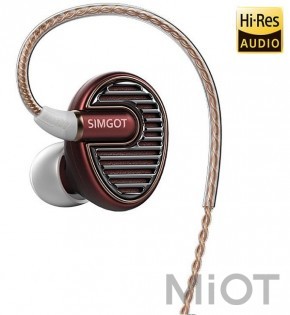 Hi-Fi Навушники Xiaomi SIMGOT EM700 MKII Red