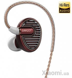 Hi-Fi Наушники Xiaomi SIMGOT EM700 MKII Red