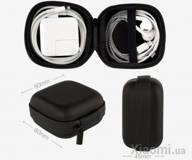 Чехол для наушников Xiaomi Huanxu Technology Earphone Storage Box Black