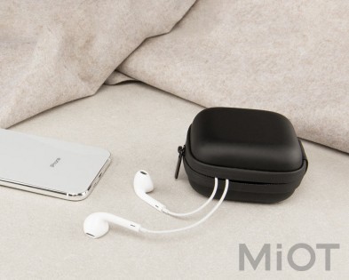 Чохол для навушників Xiaomi Huanxu Technology Earphone Storage Box Black