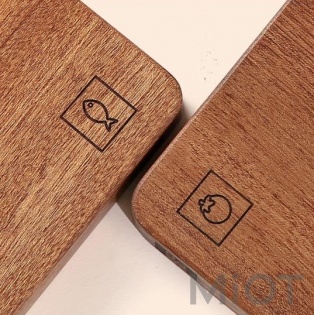 Дошка для нарізання Xiaomi Huo Hou Whole wood chopping board 40*28*3 cm