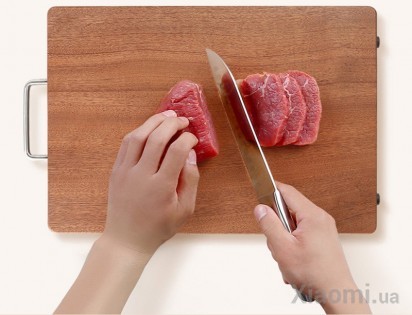 Разделочная доска Xiaomi Huo Hou Whole wood chopping board 40*28*3 cm