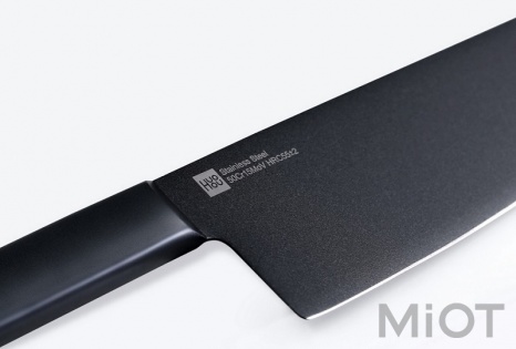 Набір ножів Xiaomi Huo Hou Black non-stick heat knife 2 psc. set