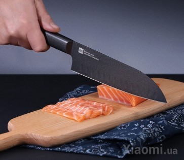 Набор ножей Xiaomi Huo Hou Black non-stick heat knife 2 psc. set