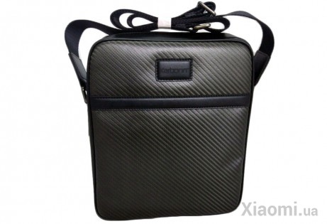 Сумка Xiaomi KARBONN fiber name shoulder bag+leather 29x27x10 cm