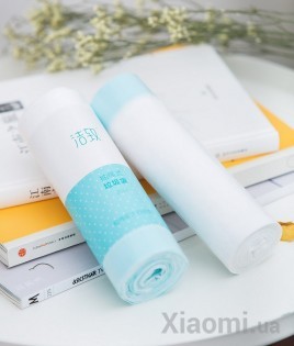 Мусорные пакеты Xiaomi Jiezhi Drawstring White 45*50cm 20pcs